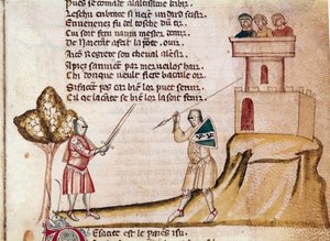 Belépés Spanyolországba (miniatűr alkotó: Unknown artist