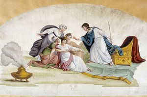 Eszter ájulása – Rajongói projekt, c. 1810. alkotó: Unknown artist