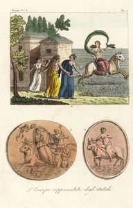 Európa, ahogyan azt a régiek ábrázolták alkotó: Unknown artist