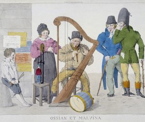 Vándorzenész család a XIX alkotó: Unknown artist