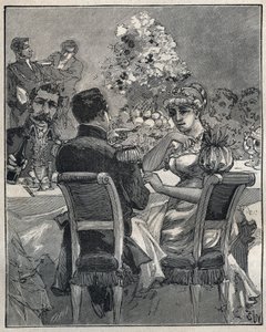 Híres nyakláncok: Josephine gyöngy nyaklánca. Napóleon Bonaparte konzul a felesége, Josephine de Beauharnais (Marie Josephe Rose de Tascher de La Pagerie) nyakában lévő gyöngy nyaklánc eredetét kérdezi alkotó: Unknown artist