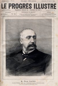 Felix Faure, a Francia Köztársaság elnöke alkotó: Unknown artist
