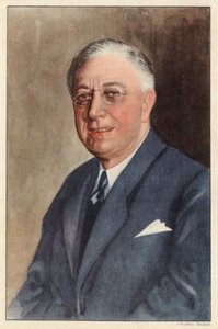 Franklin D. Roosevelt (illusztráció) alkotó: Unknown artist