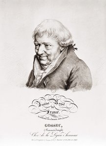 François Joseph Gossec. francia zeneszerző. 1734-1829 alkotó: Unknown artist