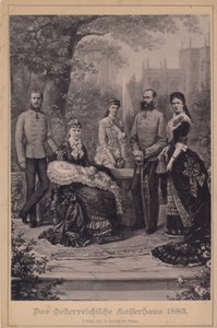 I. Ferenc József és Erzsébet és császári családja alkotó: Unknown artist