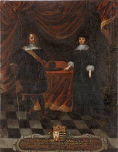 III. Frederic de Holstein Gottorp és Marie Elisabeth de Saxe – III. Frigyes Holstein-Gottorp herceg (1597-1659) és Marie Elisabeth hercegnő (1610-1684), Anonymous . Olajfestmény. Mérete: 103,5x79,5 cm. Stockholmi Nemzeti Múzeum alkotó: Unknown artist
