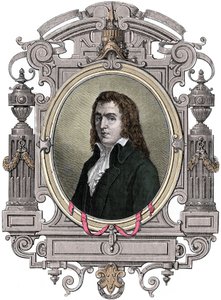 Francia forradalom: „” Francois Babeuf dit Gracchus (1760-1797) forradalmár portréja”” Metszet a XIX. alkotó: Unknown artist