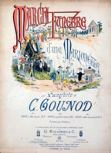 Charles Gounod: Egy báb temetési menetének előképe alkotó: Unknown artist