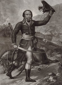 Thomas-Alexandre Dumas tábornok francia köztársasági hadsereg tiszti egyenruhájában -Alexandre Davy de la Pailleterie mondta Dumas (1762-1806) Alexandre Dumas francia író apja, apja - Thomas Alexandre Davy de la Pailleterie tábornok (1762-1806) alkotó: Unknown artist