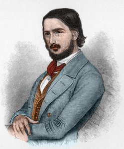 Georg Friedrich Rudolph Theodor Herwegh (1817-1875) német költő, forradalmár és műfordító. alkotó: Unknown artist