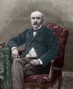 Georges Clemenceau (1841-1929), francia politikus 1885-ben. alkotó: Unknown artist