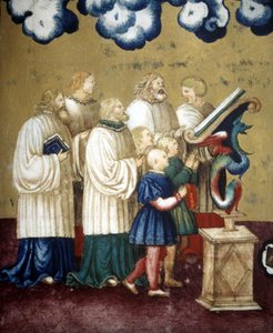 15. századi gregorián ének. Lodi Incoronata temploma alkotó: Unknown artist