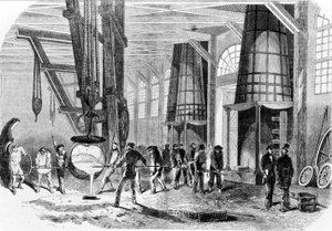 Grenelle öntöde 1885-ben. alkotó: Unknown artist