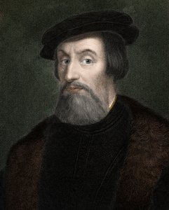 HERNANDO (Hernan) CORTES (Cortez) (1485-1547) Mexikó angol hódítója - metszet - XIX. alkotó: Unknown artist