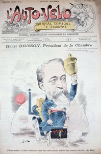 Henri Brisson en automobile (a kamara elnöke) - in „” l
