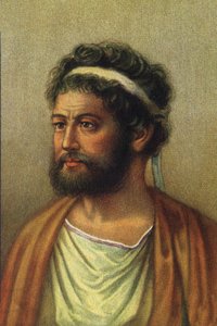 Hippokratész görög orvoslás (nyomtatás) alkotó: Unknown Artist