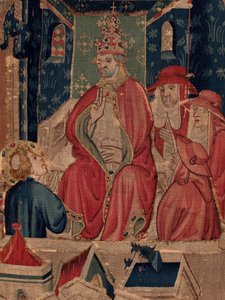 Saint Piat és Saint Eleuthère története, 9. jelenet Saint-Éleuthère-t megerősítik Tournai püspökeként (Au boin saint l