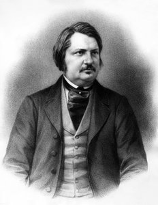 Honore de Balzac (1799-1850) francia regényíró, c. 1840 (metszet) alkotó: Unknown artist