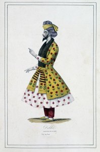 India: Delhi embere – Paul Jonhanneaud atya „A föld különböző népei” című művében, Librairie des Bons livres alkotó: Unknown artist