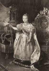 II. Izabella (1830-1904). Spanyolország királynője (metszet) alkotó: Unknown artist