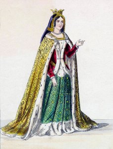 Kasztíliai I. Izabella, katolikusként ismert (1451-1504), Kasztília királynője. alkotó: Unknown artist