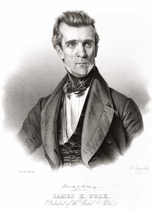 James K. Polk, az Egyesült Államok elnöke alkotó: Unknown artist