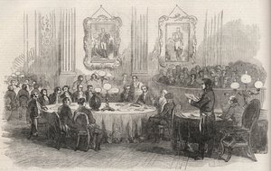 Jean-Jacques (Jean Jacques) Berger (1790-1859) A SZJÁNNA PREFEKTSUSA, PÁRIZS ARRONDISSENSES POLGÁRMESTEREINEK kihirdeti a SZAVAZAT A BIRODALOMRA alkotó: Unknown artist
