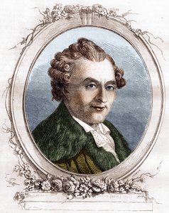 Jean Michel Sedaine. Francia drámaíró 1719-1797. alkotó: Unknown artist