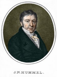 Jean Nepomucene (Jean-Nepomucene) Hummel (Johann Nepomuk Hummel) (1778-1837). osztrák zongoraművész és zeneszerző alkotó: Unknown artist