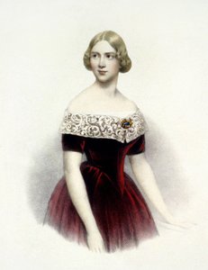 Jenny Lind (1820-1887), svéd énekesnő 1847-ben alkotó: Unknown artist