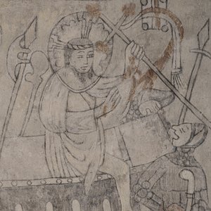 Jézus feltámad a sírból (freskó) alkotó: Unknown Artist