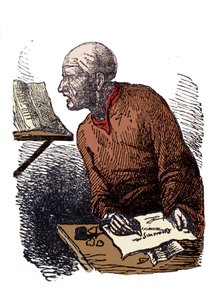 John Duns Scotus (1265? -1308) Jean Duns Scottnak vagy Jean Duns Scotnak is nevezi, ferences filozófusnak. alkotó: Unknown artist