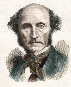 John Stuart Mill (1806-1873) brit filozófus és közgazdász. alkotó: Unknown artist
