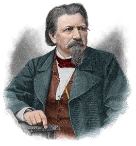 Karl Ferdinand Gutzkow (1811-1878) német író, drámaíró és újságíró. alkotó: Unknown artist