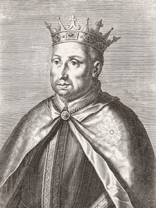 Afonso portugál király. Portré. alkotó: Unknown artist