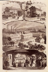 A Labour idézi Franciaországban a 19. században. alkotó: Unknown artist