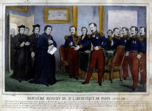 A párizsi archívum utolsó küldetése (1848. június 25.) alkotó: Unknown artist