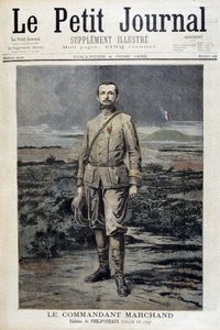 Marchand parancsnok – az 1899. június 4-i „” Le petit Journal”-ban alkotó: Unknown artist