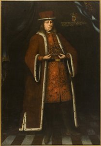 Per (Pierre) Brahe gróf, az ifjabbnak nevezett, az ifjabb Per Brahe gróf (1602-1680) portréja, névtelen. olajfestmény alkotó: Unknown artist