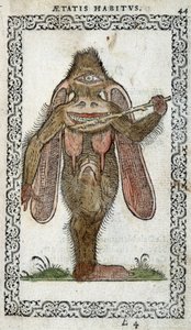 The Cyclopes – Jean Sluperius „Szokások és képzetek” című könyvében alkotó: Unknown artist