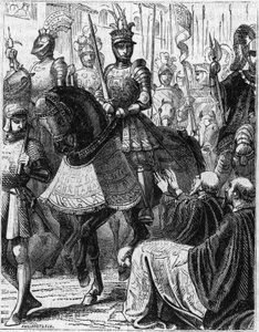 XII. Lajos (1462-1516) belép a Genes-be (Olaszország). alkotó: Unknown artist