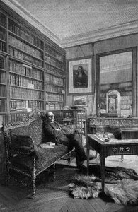 Marcellin Berthelot (1827-1907), francia kémikus, gyakorlatában. Metszet a „természetbe: áttekintés a tudományokról és alkalmazásukról a művészetben és az iparban” március 31. alkotó: Unknown artist