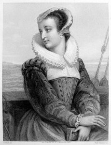 Marie Stuart - metszet alkotó: Unknown artist