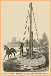McGill - Gibsons Fúrás, szivattyúzás - emelőgép alkotó: Unknown Artist