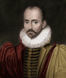 Michel Eyquem de Montaigne 1533-1592 - metszet - XIX. alkotó: Unknown artist
