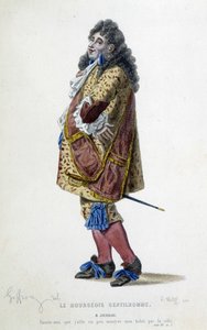 Mr. Jourdain Molière „A burzsoá úriember” című művében alkotó: Unknown artist