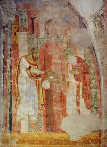 A felső-ausztriai Lambach bencés kolostor templomának freskói (freskó) alkotó: Unknown artist
