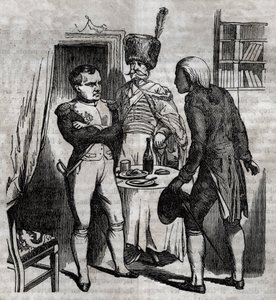 I. Napóleon Jean Nicolas Corvisart (1755-1821) orvos, angol metszete jelenlétében a „La Sante Universelle - Guide Medical des Families” 1852-ben alkotó: Unknown artist