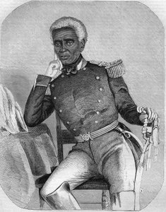 Nicolas Fabre Geffard, a Haiti Köztársaság elnöke 1859-1867 között. alkotó: Unknown artist