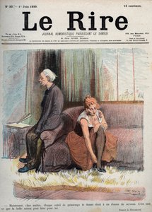 Most, kedves mester, minden tavaszi nap jogot ad az agyfázáshoz, ennyit tehet érted a jó évszak – Oswald Heidbrink rajza a szombaton megjelenő The Laughter Humouristic Journal 30. számában. Június 1. alkotó: Unknown artist